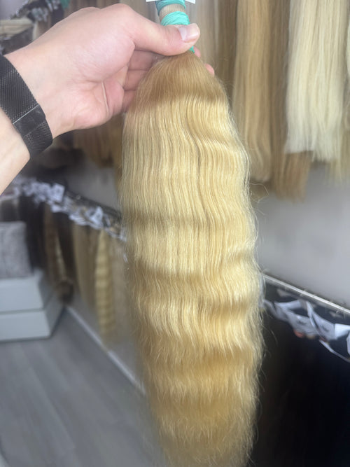 Raw Hair Extensions - Processed (Wavy - Color 20 -61 cm -124 gr)