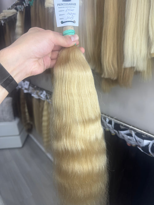 Raw Hair Extensions - Processed (Wavy - Color 20 -61 cm -143 gr)