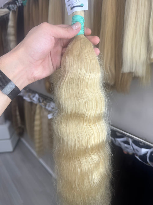 Raw Hair Extensions - Processed (wavy - Color 24 -60 cm -117 gr - 7233/217)