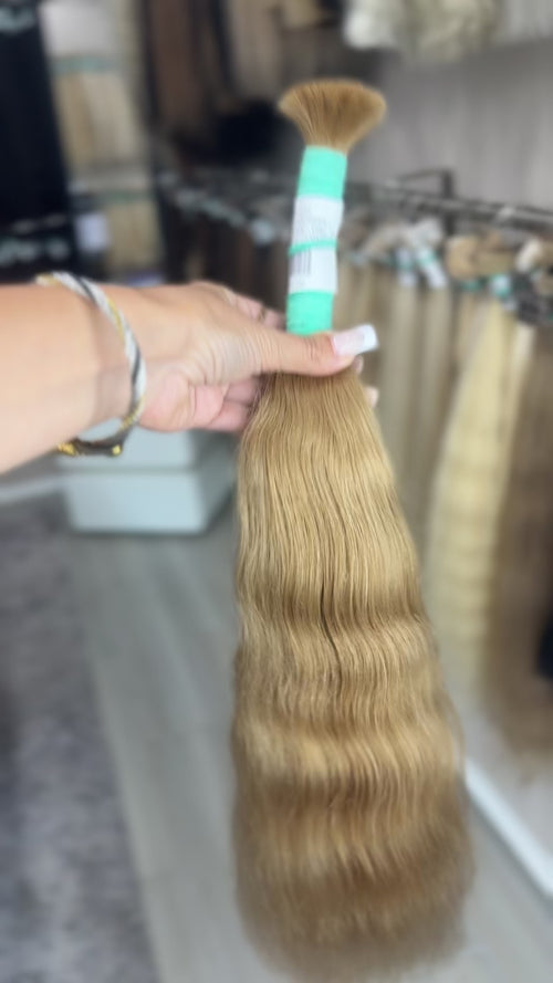Raw Hair Extensions - Processed (wavy - Color 14 -67 cm -105 gr - 3371/212)