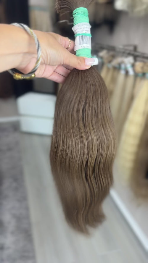 Raw Hair Extensions - Processed (Straight - Color 8 -47 cm -127 gr)