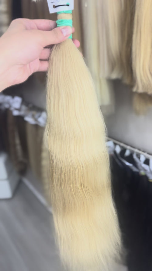 Raw Hair Extensions - Processed (Wavy - Color 16 -62 cm -152 gr)