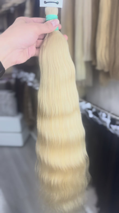 Raw Hair Extensions - Processed (Wavy - Color 25 -64 cm -165 gr - 3742/214)
