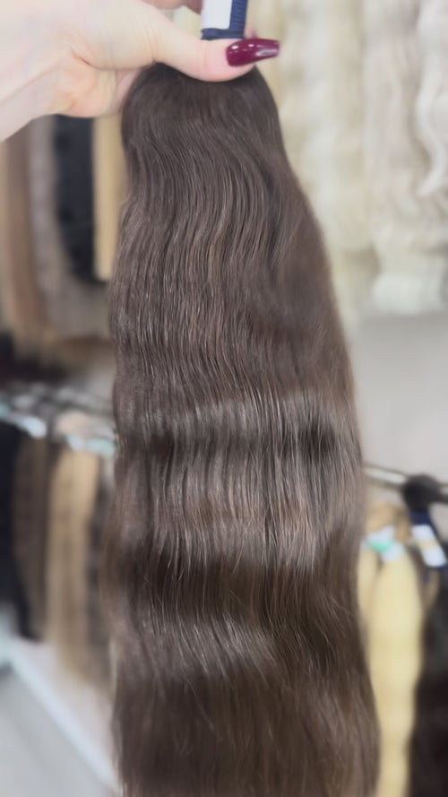 Baby Hair Extensions - Processed (wavy - Color 3 -55 cm -132 gr - 364/i)