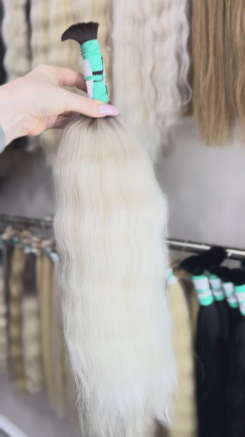 Ombre Hair  - Processed (Wavy - Color 0 -51 cm -106 gr)