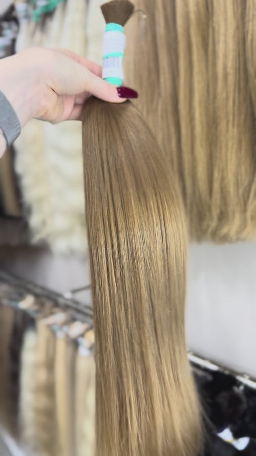 Raw Hair Extensions - Processed (Straight - Color 8 -55 cm -94 gr - 7769/226v)
