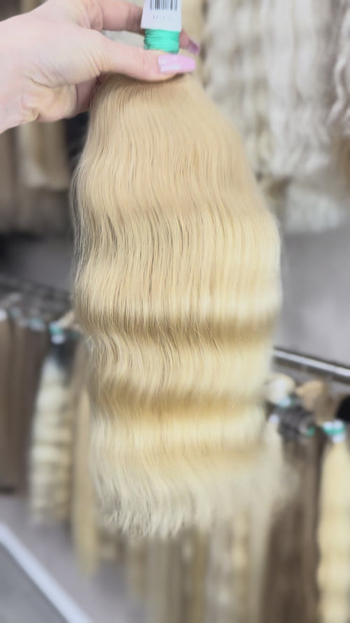 Raw Hair Extensions - Processed (wavy - Color 20 -45 cm -112 gr - 72/224)