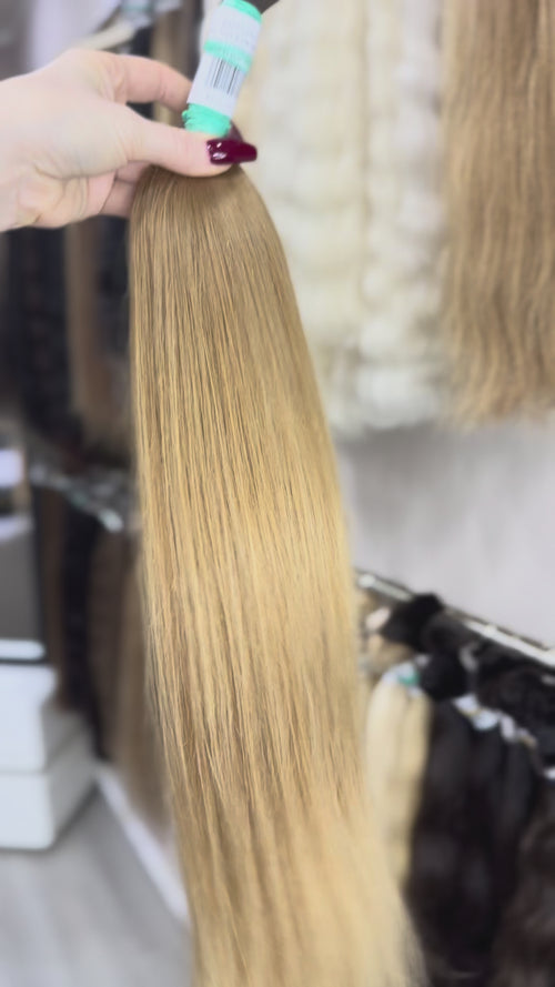 Raw Hair Extensions - Processed (Straight - Color ombre -58 cm -104 gr - 6327/221v I)