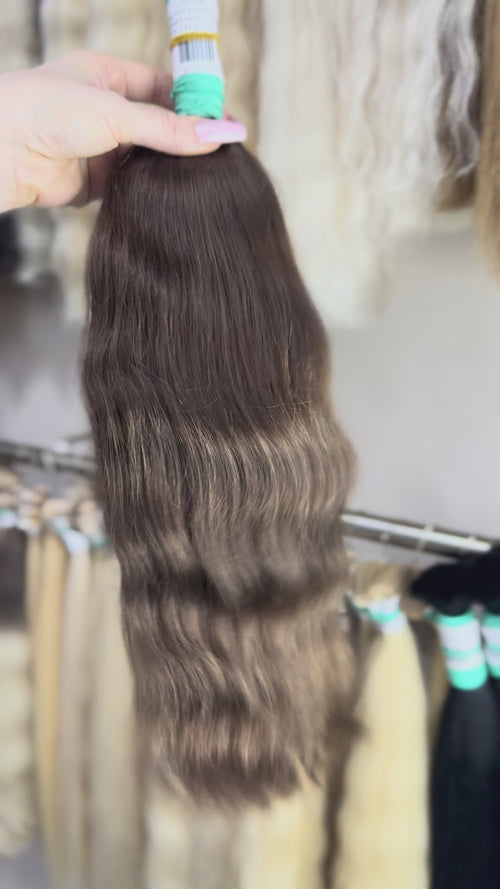 Raw Hair Extensions - Processed (wavy - Color 3b -50 cm -141 gr - 289/234)