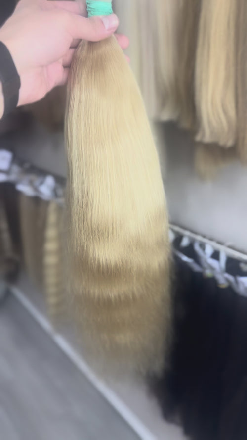 Raw Hair Extensions - Processed (Wavy - Color 20 -61 cm -144 gr)