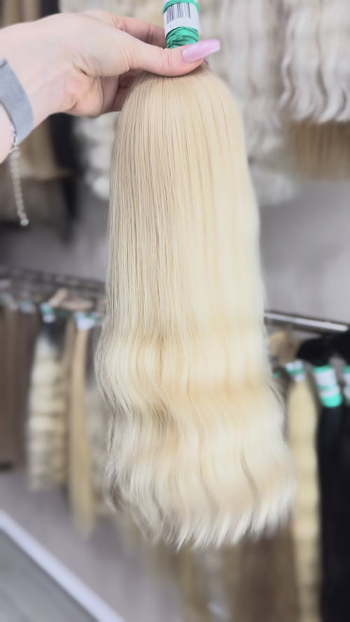 Raw Hair Extensions - Processed (Wavy - Color 25 -50 cm -126 gr)