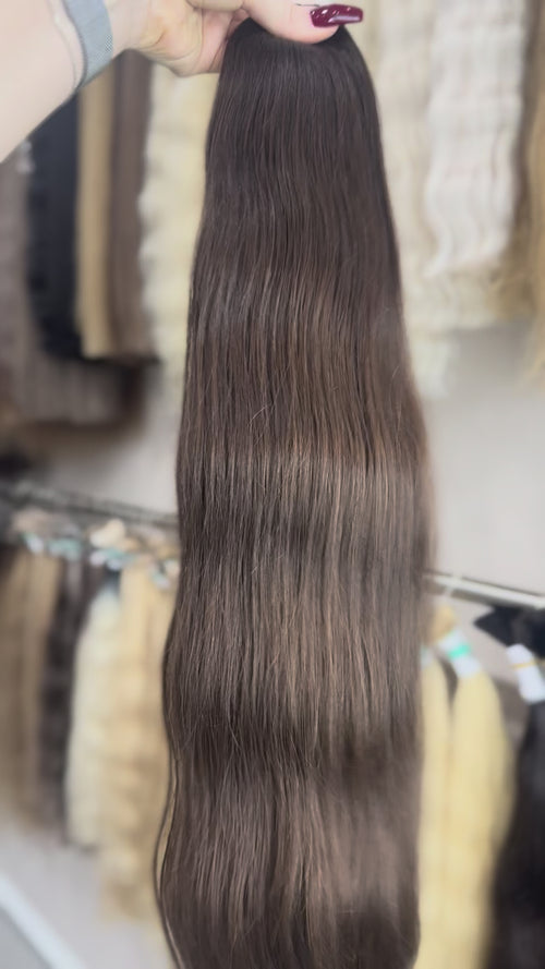 Baby Hair Extensions - Processed (wavy - Color 3 -70 cm -176 gr - 370/i)
