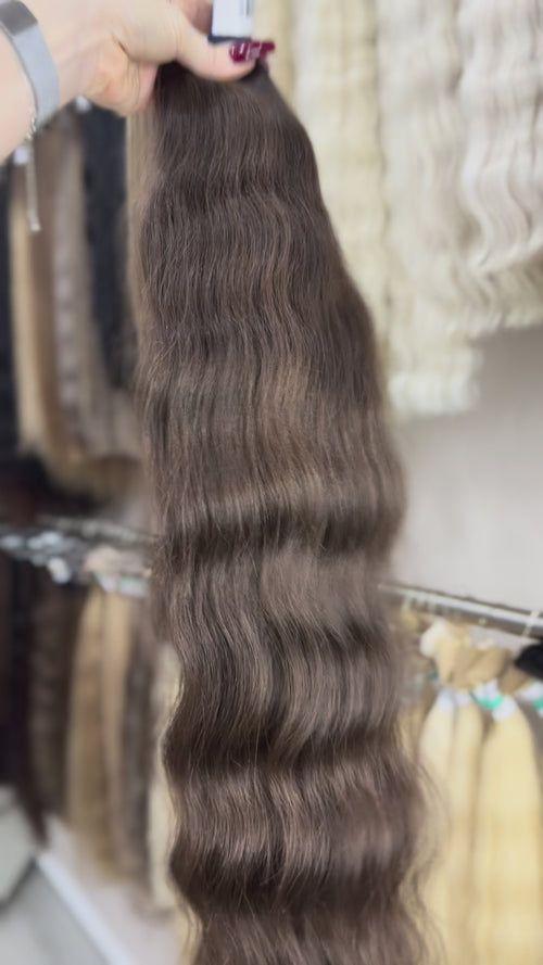 Baby Hair Extensions - Processed (wavy - Color 2 -74 cm -200 gr - 365/i)