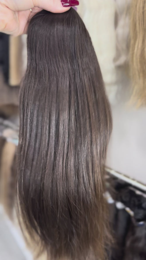 Baby Hair Extensions - Processed (wavy - Color 2 -55 cm -150 gr - 375/i)