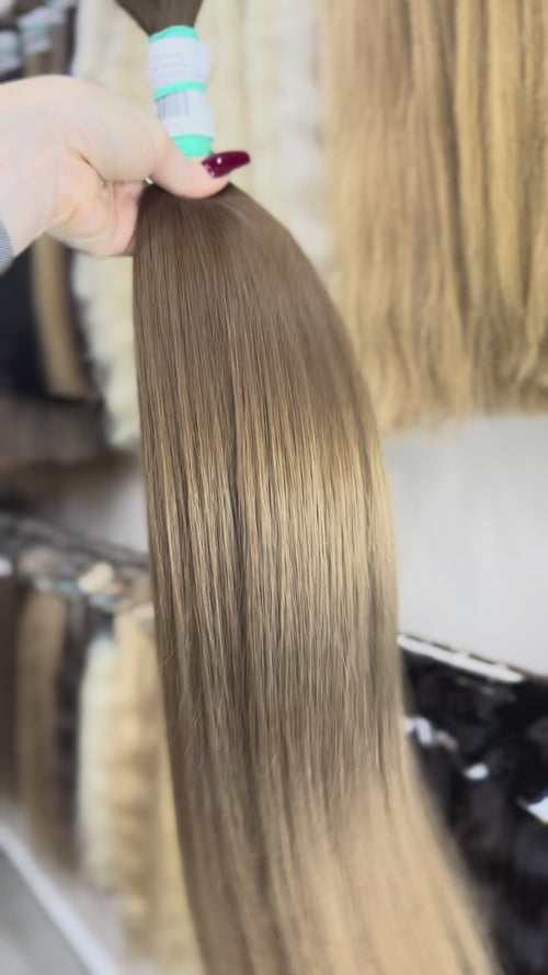 Raw Hair Extensions - Processed (Straight - Color 6 -60 cm -167 gr - 7788/226v)