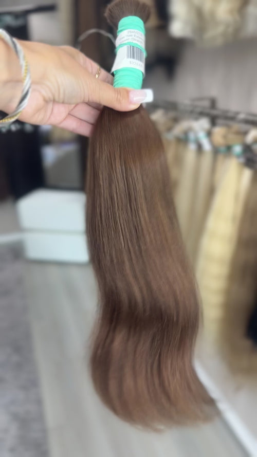Raw Hair Extensions - Processed (Straight - Color 4 -46 cm -134 gr - 2945/212t)