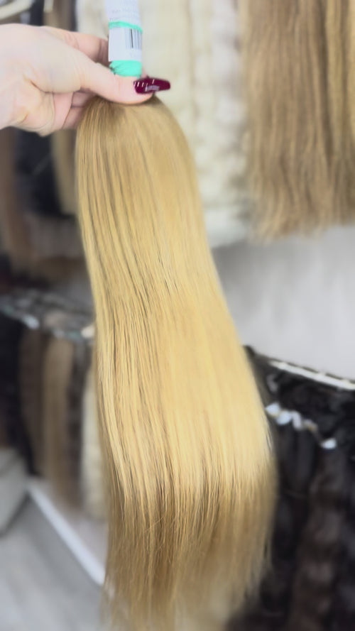 Raw Hair Extensions - Processed (Straight - Color ombre -61 cm -120 gr - 6482/221v det)
