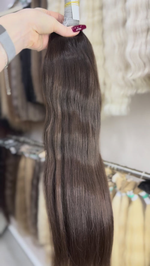 Baby Hair Extensions - Processed (wavy - Color 2 -64 cm -185 gr - 381/i)