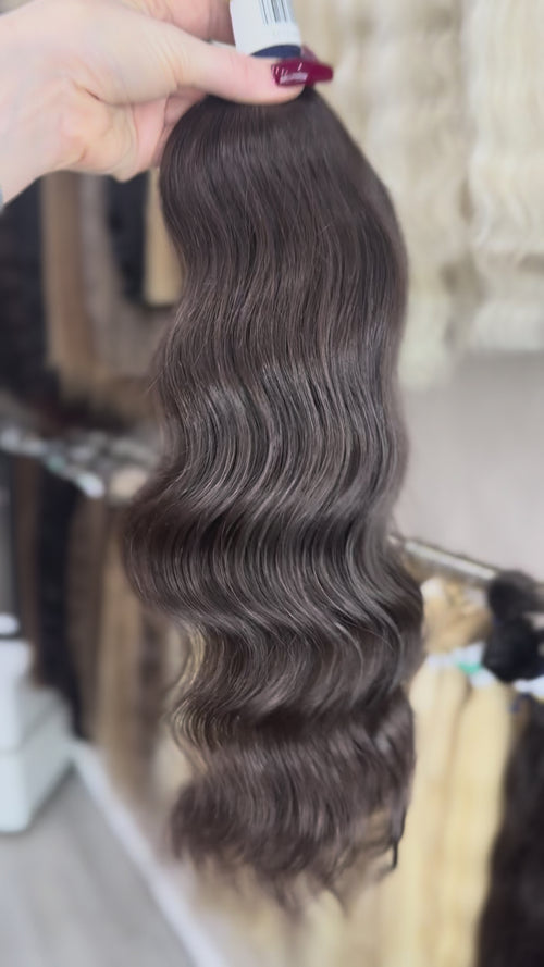 Baby Hair Extensions - Processed (wavy - Color 2 -52 cm -136 gr - 379/i)