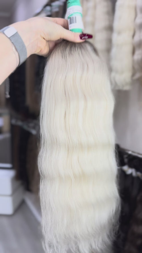 Ombre Hair  - Processed (Wavy - Color 0 -62 cm -165 gr)