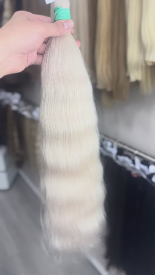 Raw Hair Extensions - Processed (Wavy - Color 201 -64 cm -174 gr - 3520/213)