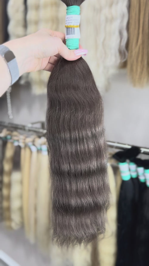 Raw Hair Extensions - Processed (wavy - Color 3b -53 cm -142 gr - 283/235)
