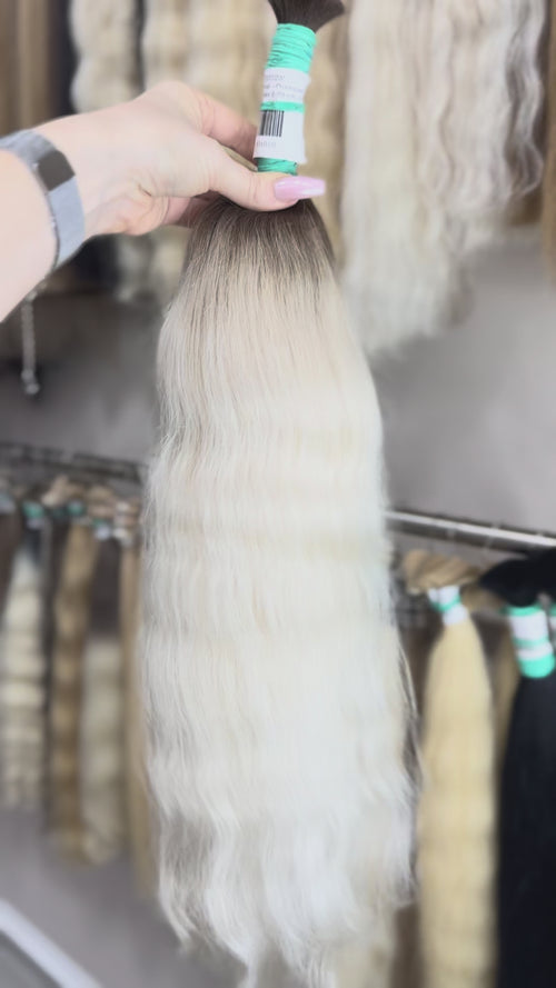Ombre Hair  - Processed (Wavy - Color 0 -59 cm -101 gr)
