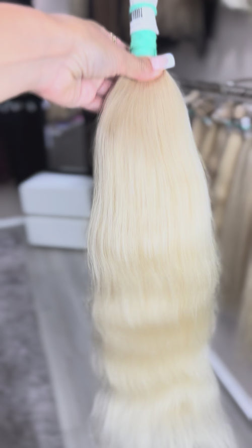 Raw Hair Extensions - Processed (Wavy - Color 201 -59 cm -102 gr - 1917/203)