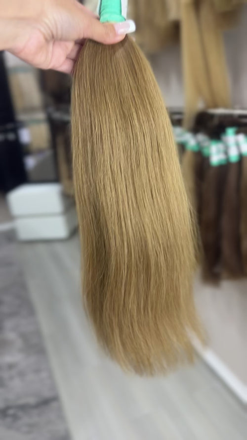 Raw Hair Extensions - Processed (Straight - Color 10 -50 cm -129 gr)