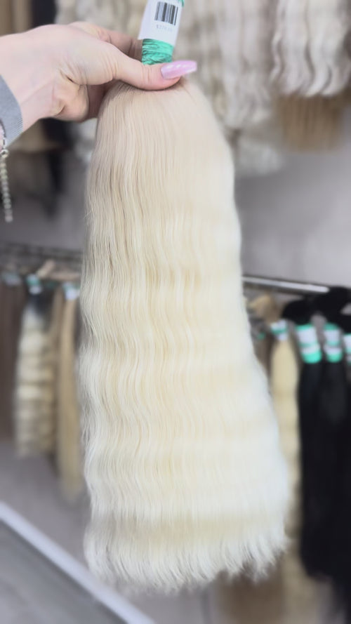 Raw Hair Extensions - Processed (Wavy - Color 25 -57 cm -144 gr - 2403/207)