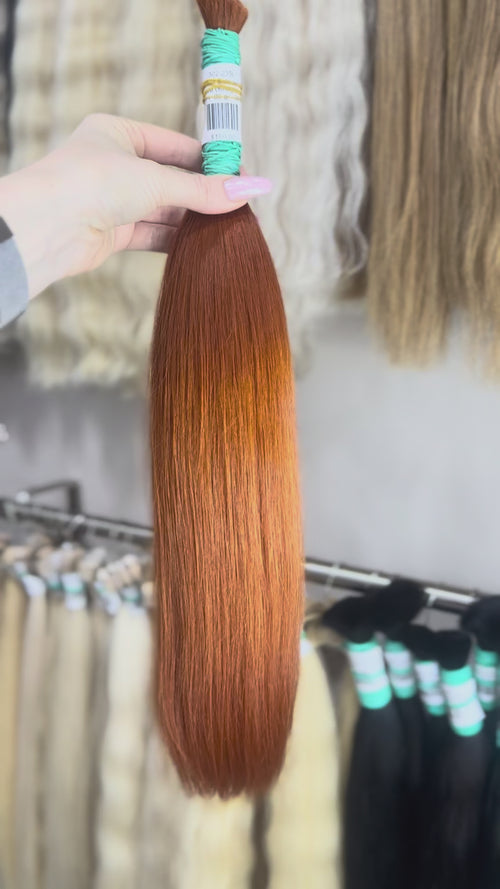 Raw Hair Extensions - Processed (straight - Color 31 -48 cm -96 gr - 302/235t)