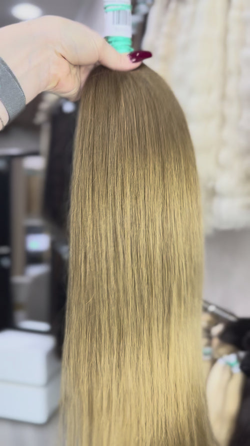Raw Hair Extensions - Processed (Straight - Color 8 -60 cm -156 gr - 7284/223v)