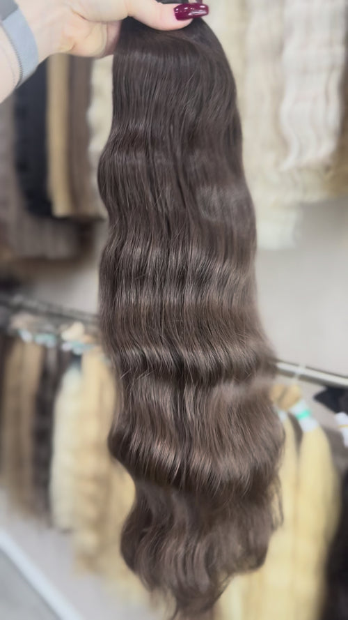 Baby Hair Extensions - Processed (wavy - Color 2 -64 cm -165 gr - 376/i)