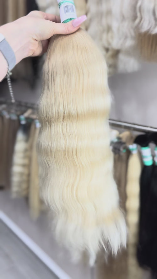 Raw Hair Extensions - Processed (Wavy - Color 25 -56 cm -163 gr - 2896/209)