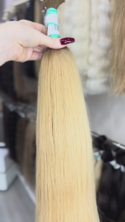 Raw Hair Extensions - Processed (Straight - Color ombre -60 cm -103 gr - 4041/217t)
