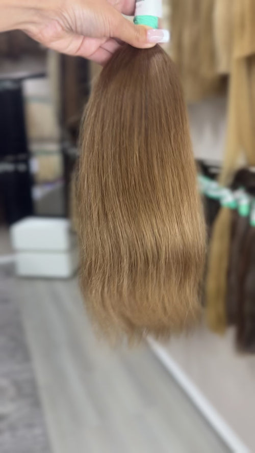 Raw Hair Extensions - Processed (Straight - Color 4 -42 cm -90 gr - 2857/212t)