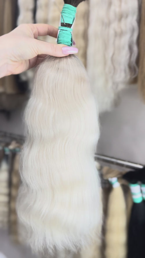 Ombre Hair  - Processed (Wavy - Color 0 -50 cm -108 gr)